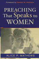 Preaching that Speaks to Women
