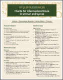 GOING DEEPER WITH NEW TESTAMENT GREEK: Charts for Intermediate Greek Grammar and Syntax
