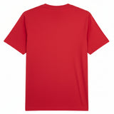 District® Perfect Tri-Blend T-Shirt Red Frost Size XS