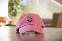 Pigment-Dyed Baseball Caps (Shield)