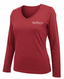 Port & Company® Women's Long Sleeve Fan Favorite™ V-Neck Tee