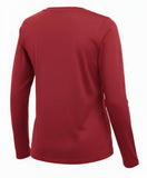 Port & Company® Women's Long Sleeve Fan Favorite™ V-Neck Tee