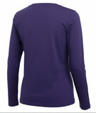 Port & Company® Women's Long Sleeve Fan Favorite™ V-Neck Tee