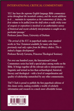 INTERNATIONAL CRITICAL COMMENTARY: Acts 15-28