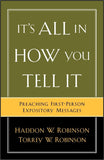 It's All in How You Tell It: Preaching First-Person Expository Messages
