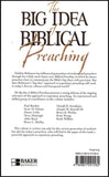 BIG IDEA of BIBLICAL Preaching: Connecting the Bible to People, The