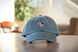 Pigment-Dyed Baseball Caps (Shield)
