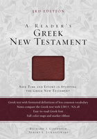 Reader's Greek New Testament, 3<sup>rd</sup> Edition, A