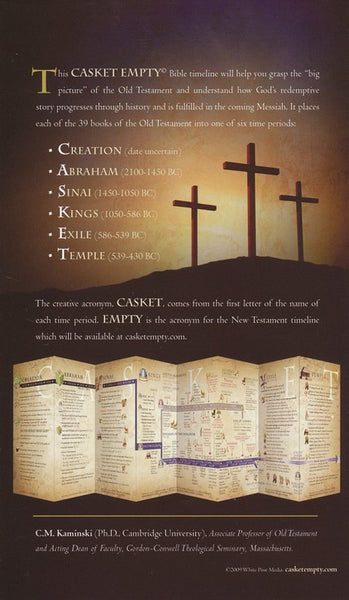 Casket Empty Old Testament Bible Timeline: God's Plan of Redemption through History